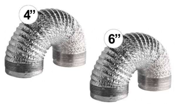 Ducto Flexible 4 Pulgadas (1 mt) - Imagen 2